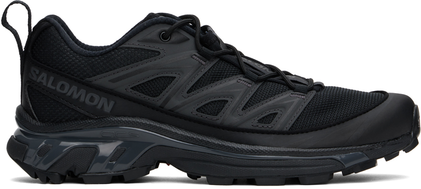 Shop Salomon Black Xt-6 Expanse Sneakers In Black / Ebony / Magn