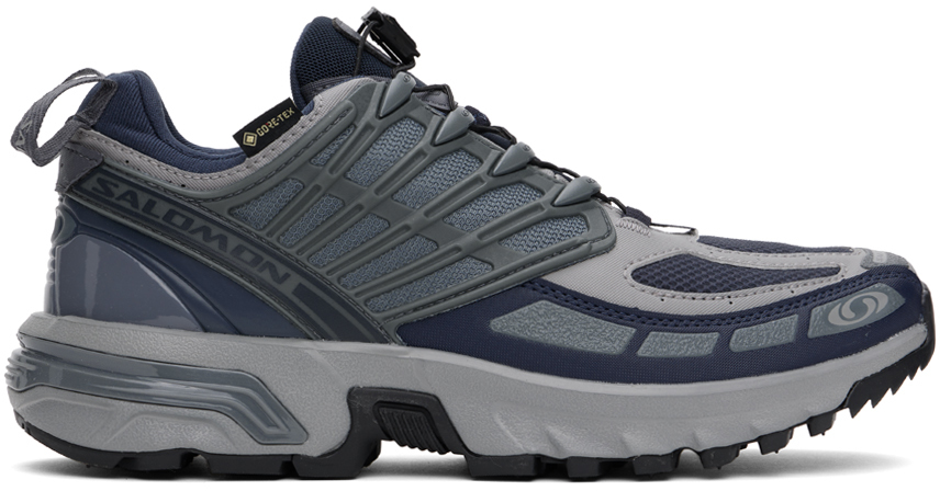 【送料&関税込】Salomon Acs Pro Gtx Sneakers SALOMON ACS Pro GTX rubber-trimmed GORE-TEX sneakers | NET-A