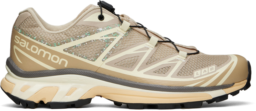 Beige XT-6 Mindful 3 Sneakers by Salomon on Sale