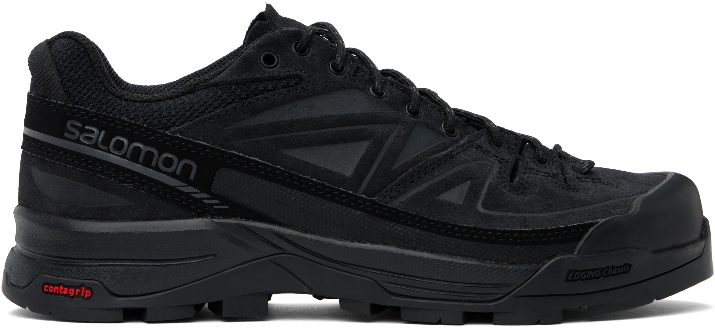 Black X-ALP LTR Sneakers by Salomon on Sale