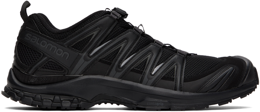 SALOMON BLACK XA PRO 3D SNEAKERS 