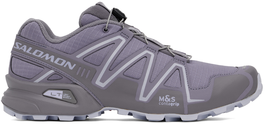 Salomon Blue Speedcross 3 Sneakers In Bluegranite/quicksil