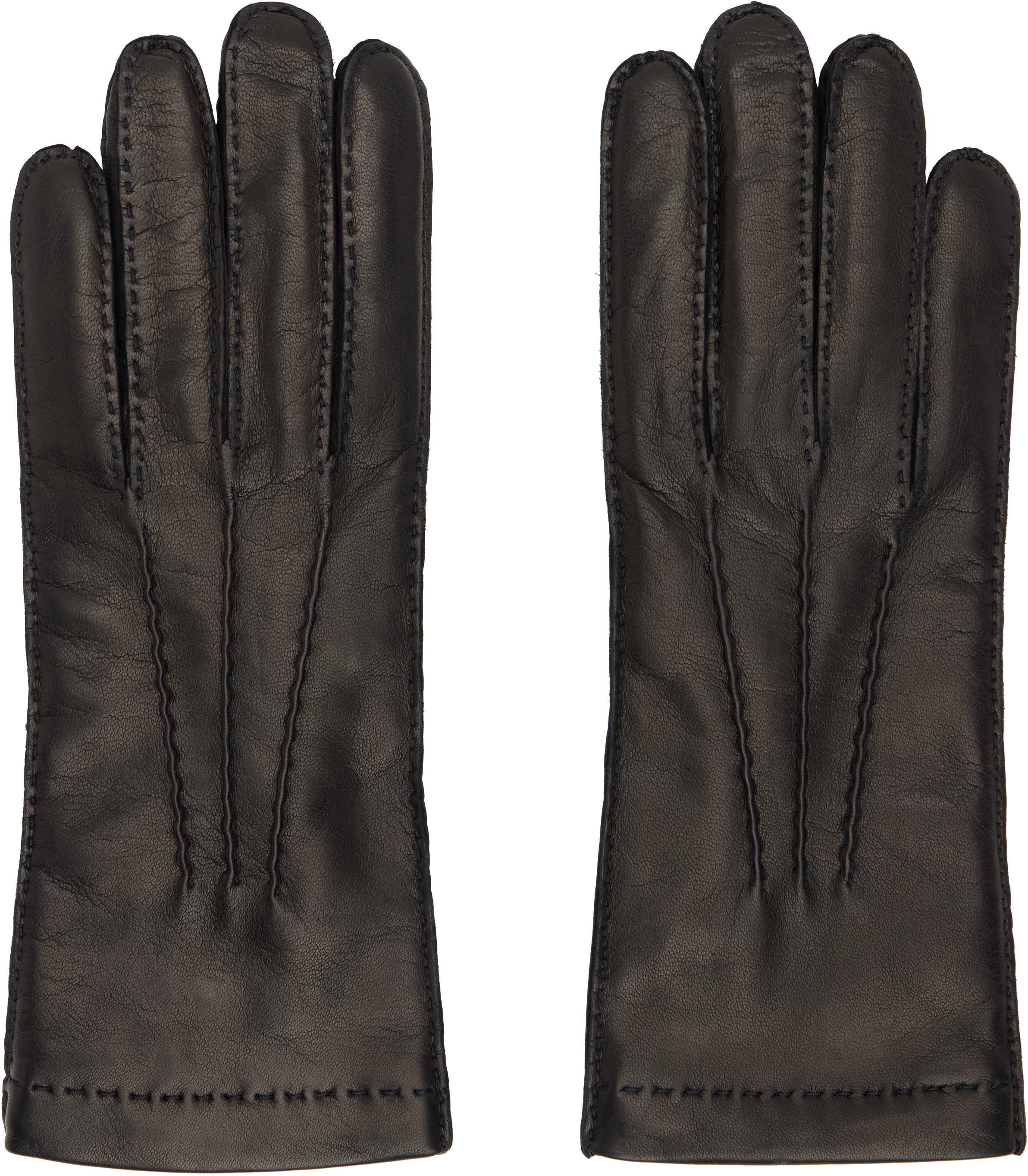 【関税&送料込】Miu Miu Black Nappa Leather Gloves Miu Miu: Black Nappa Leather Gloves | SSENSE Canada