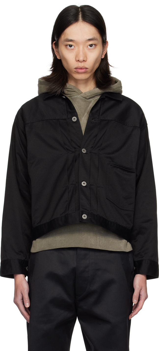 Black Lot.309 Buckle-Backed Jacket