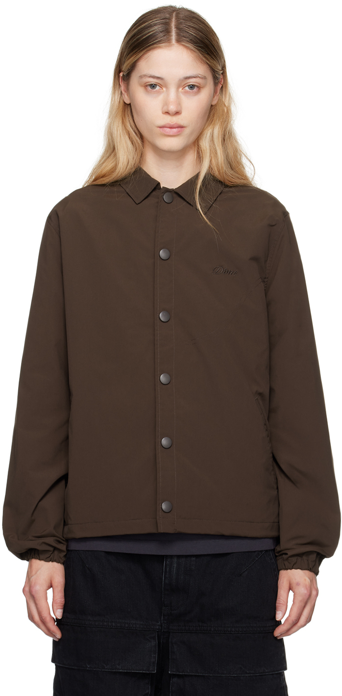 Brown Cursive Jacket