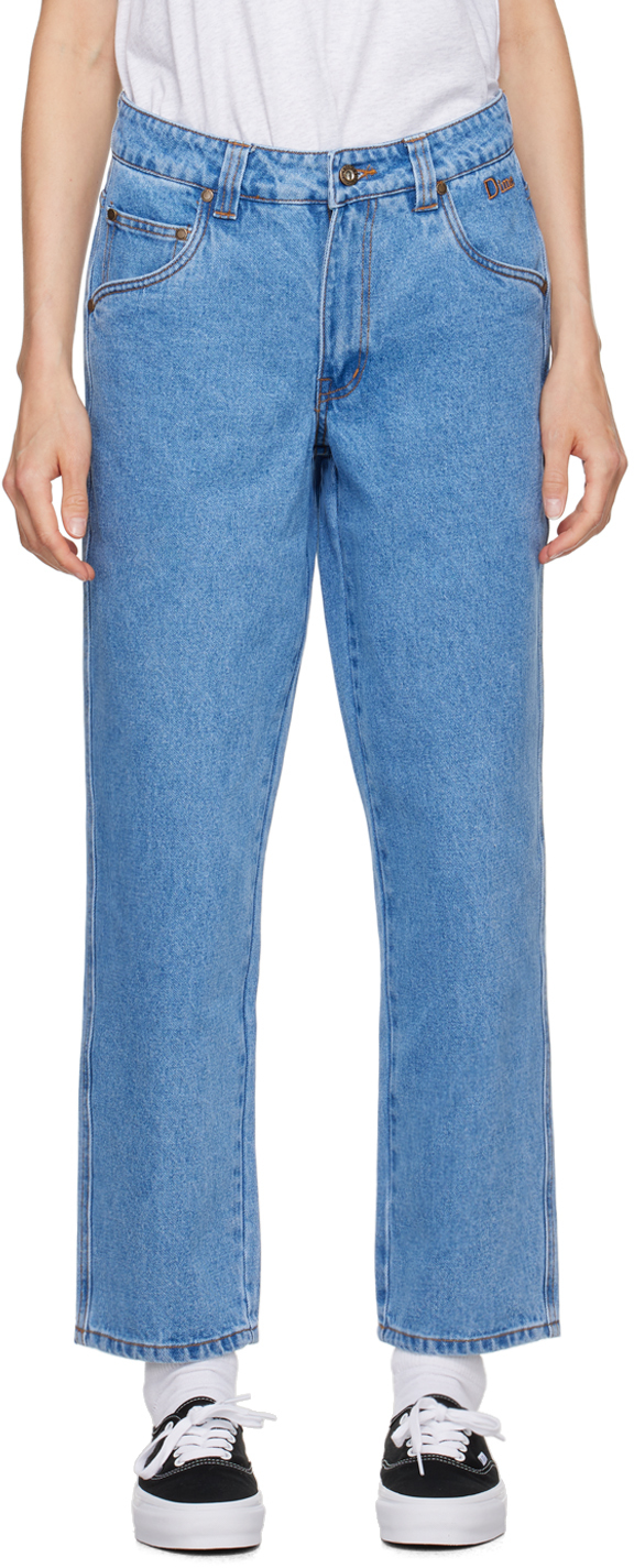 Blue Classic Relaxed Jeans