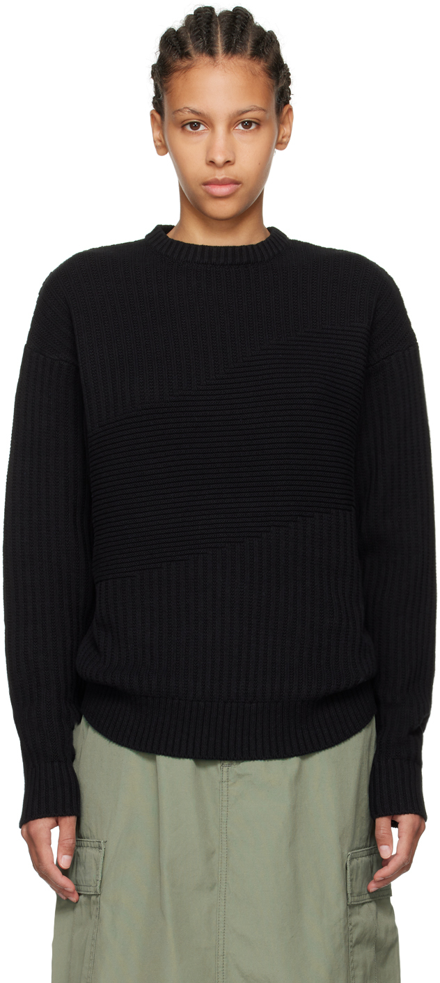 Shop Dime Black Wave Sweater