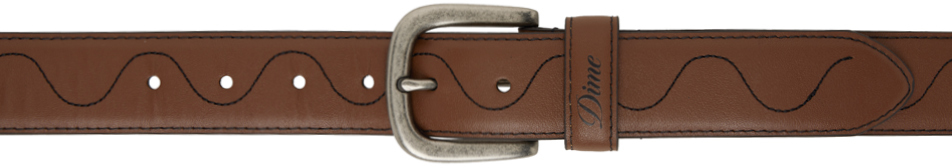 Shop Dime Brown Desert Leather Belt