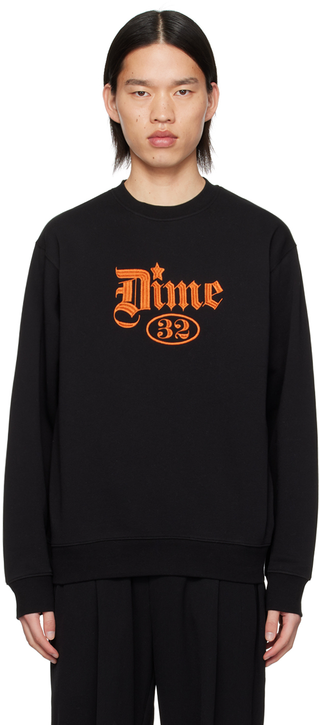Dime Black Exe Sweatshirt