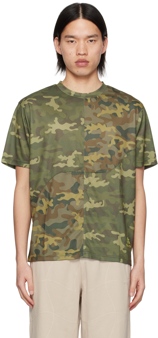 Dimeのカーキ 迷彩 Tシャツがセール中