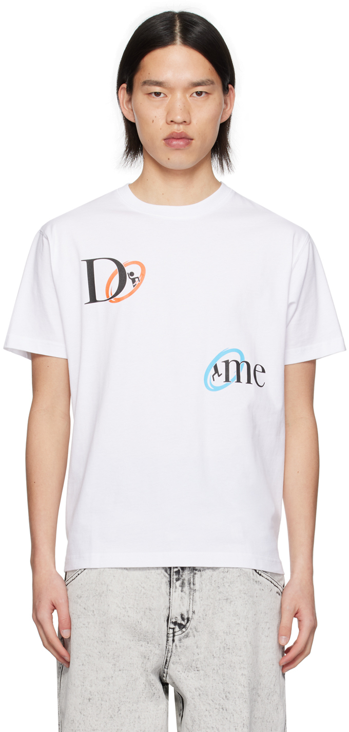 Dime: White Classic Portal T-Shirt | SSENSE