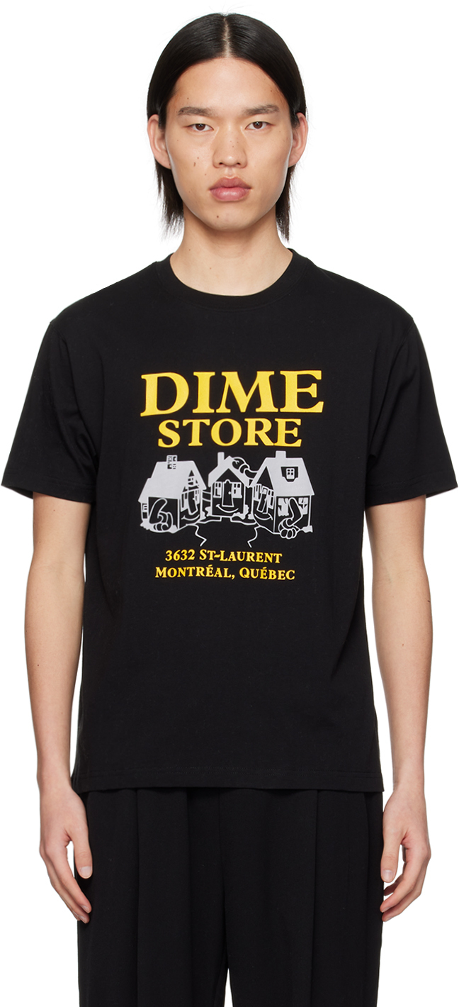 Dime Black Skateshop T-shirt