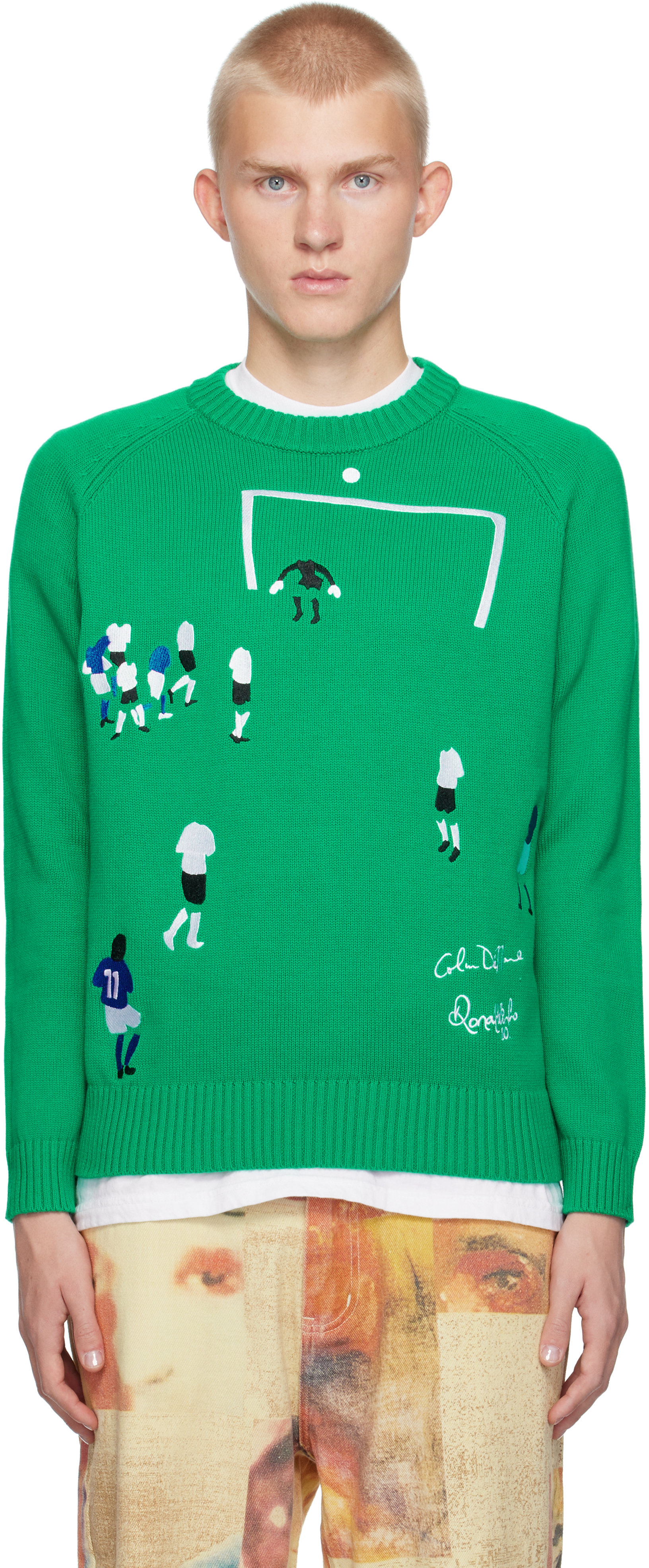 Green Ronaldinho Edition Goal! Sweater