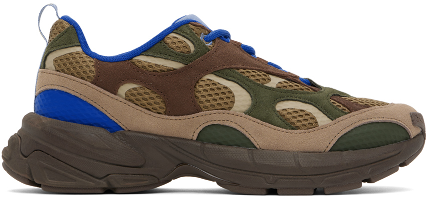 Shop Kidsuper Brown & Blue Puma Edition Velophasis Sneakers In Taupe-espresso Brown