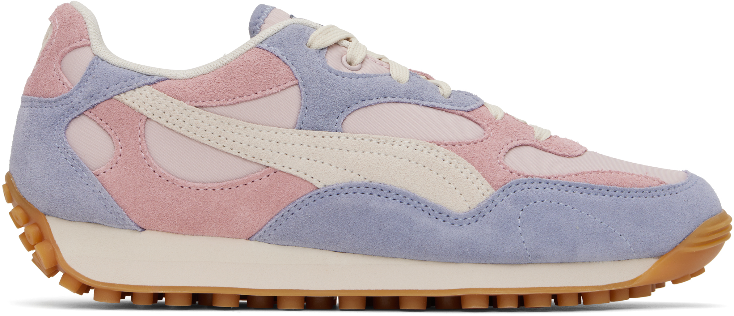 Pink & Blue PUMA Edition Easy Rider Sneakers