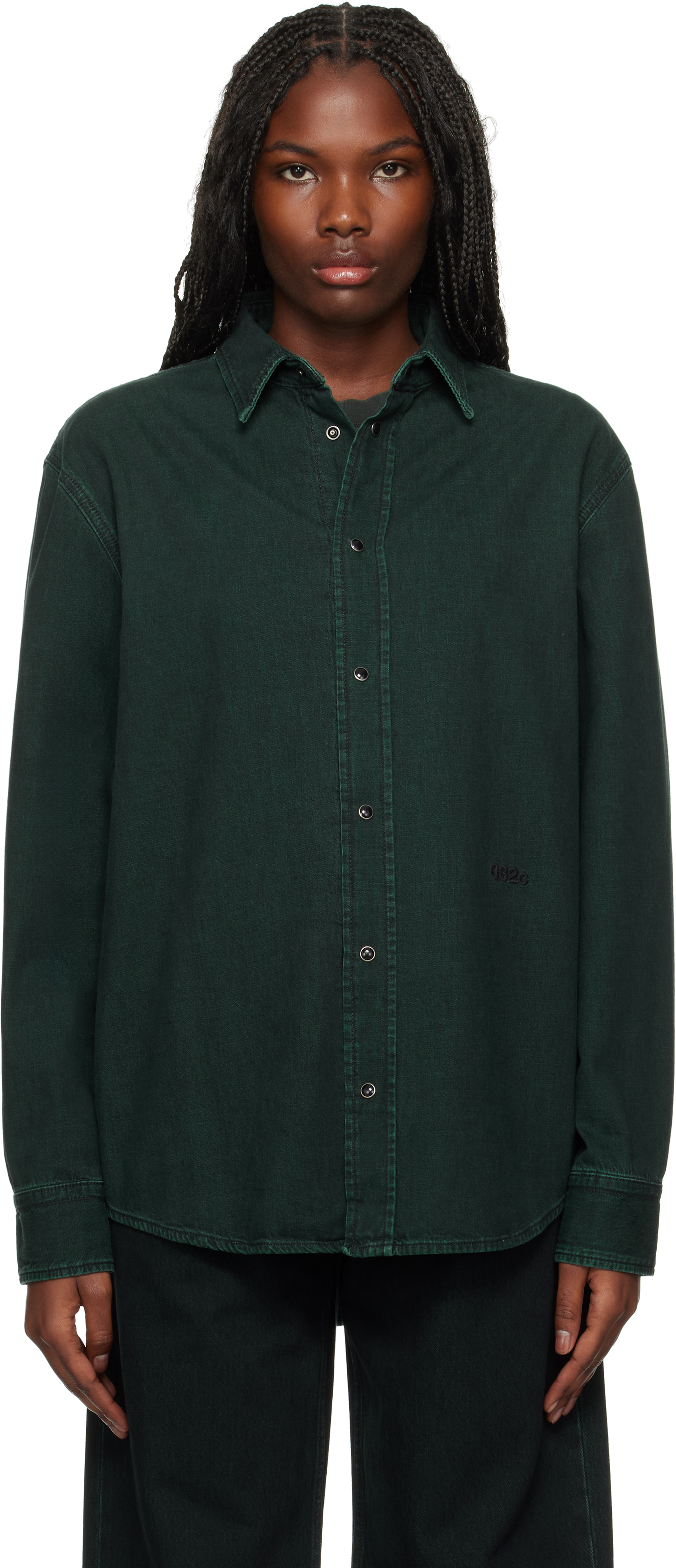 Green Goya Denim Shirt