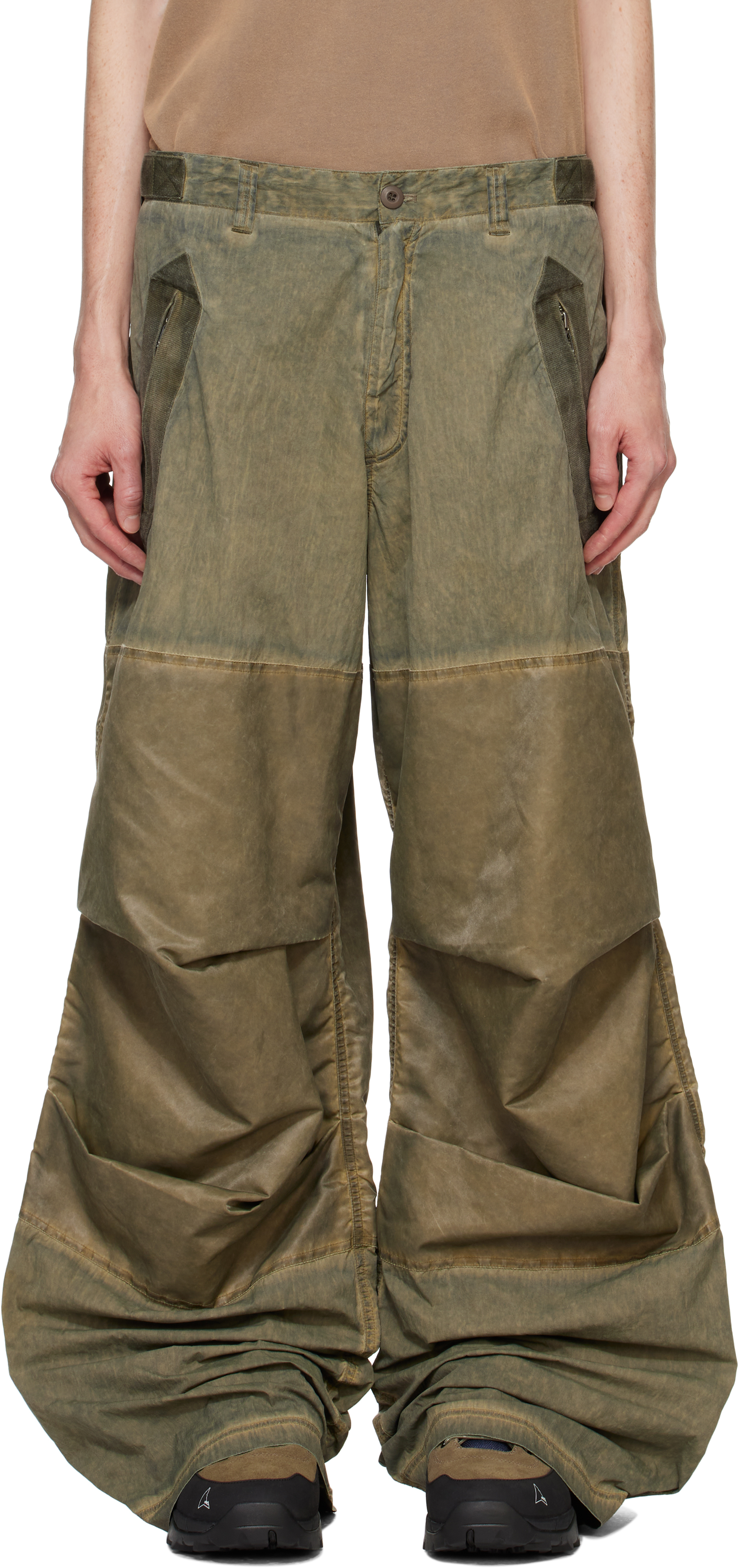 Green Clay Utility Trousers