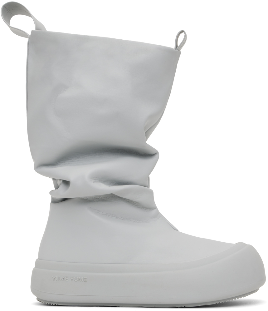 Gray Low Fisherman Boots