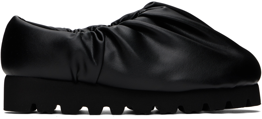 Black Camp Low Loafers