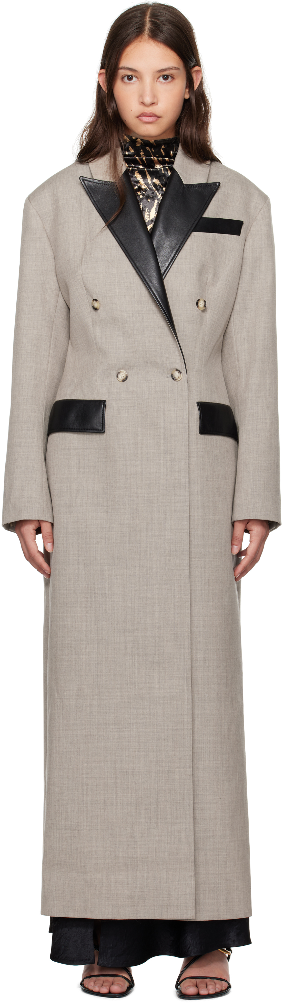 Taupe Ferris Coat