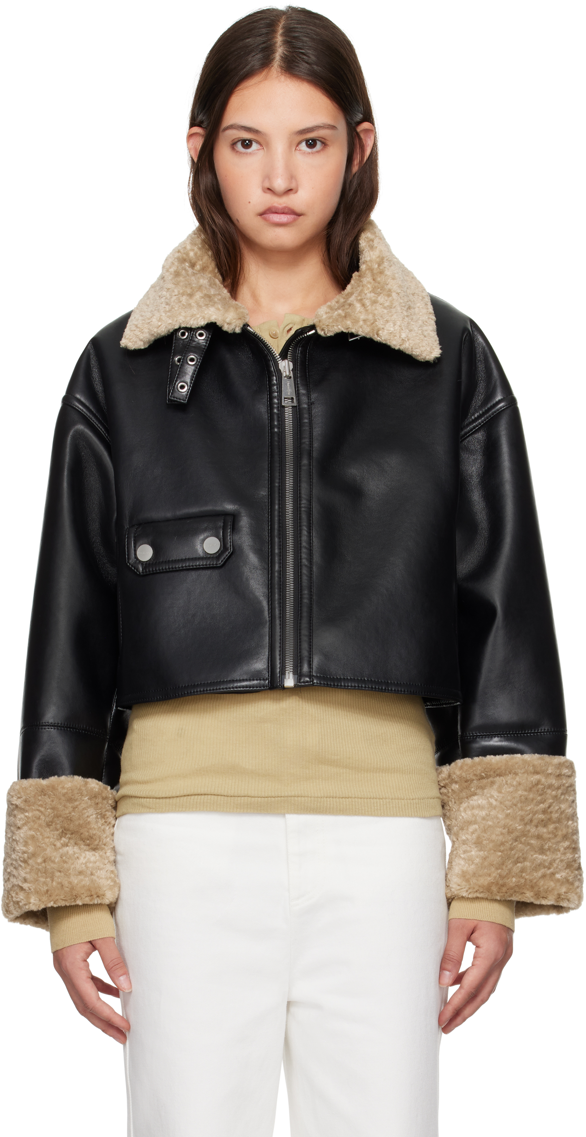 【人気急上昇】 Nanushka ウィメンズ 日本 SSENSE | ジャケット Jacket Outer