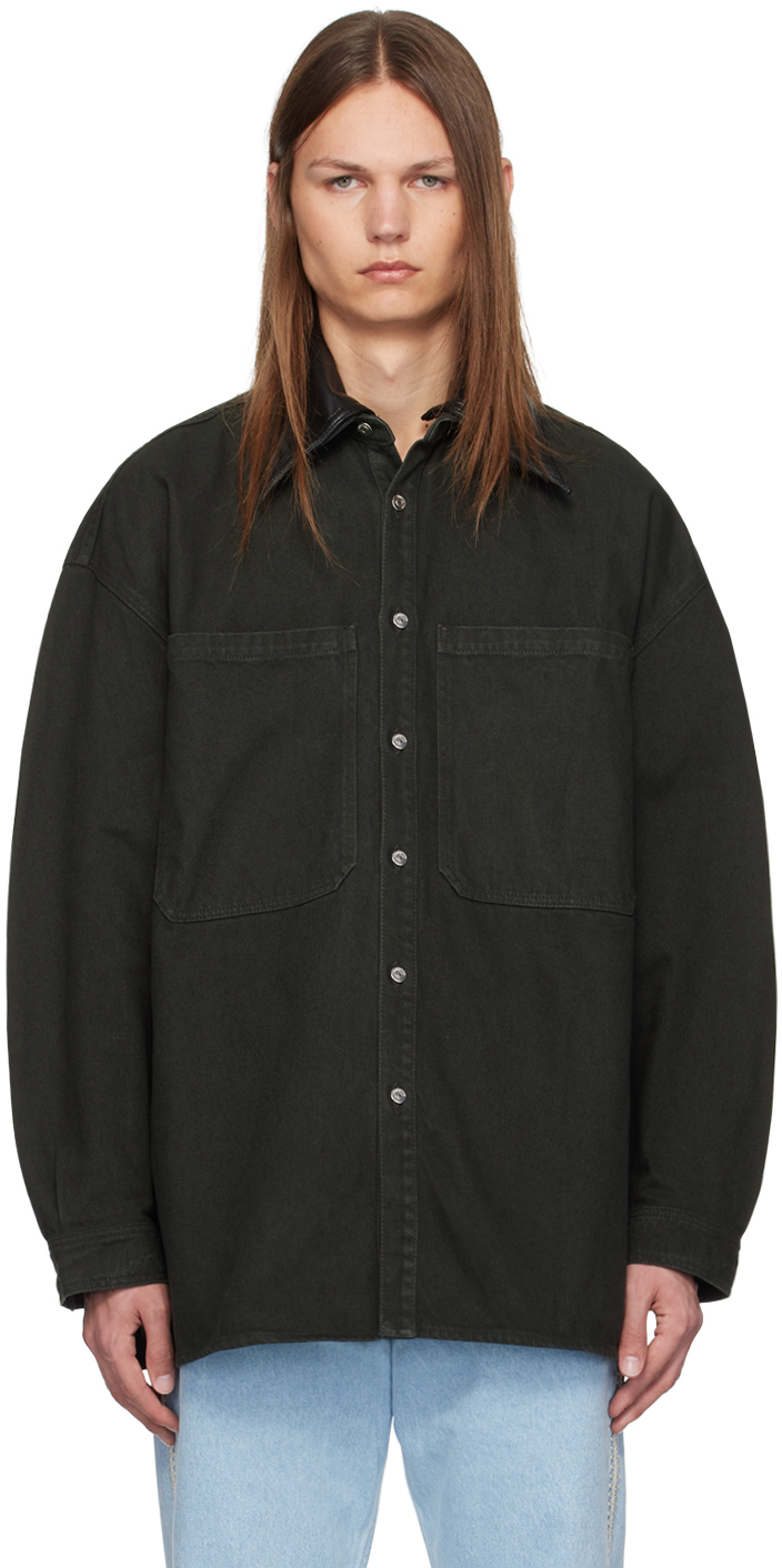 Black Beaux Denim Shirt