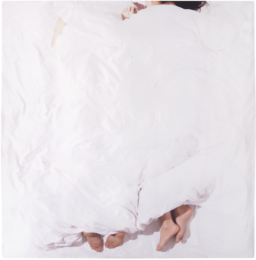 Bless White Nº12 Couple Bedding Set, Queen In Print