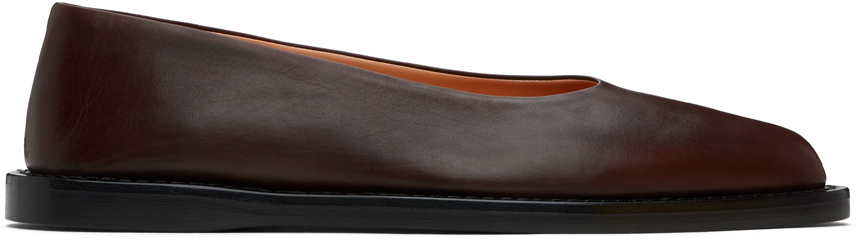 Brown Kati Ballerina Flats