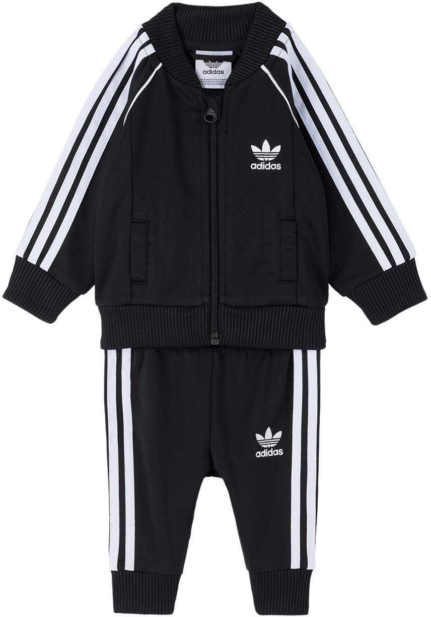 Adidas sst black best sale