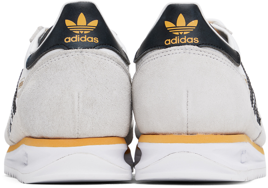 Adidas Originals Big Kids White Sl 72 Rs Sneakers In Ftwr White / Core Bl