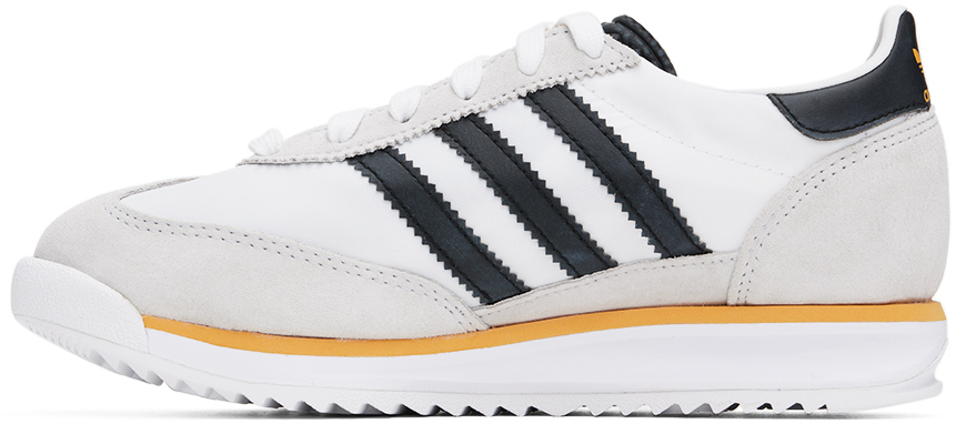 Adidas Originals Big Kids White Sl 72 Rs Sneakers In Ftwr White / Core Bl