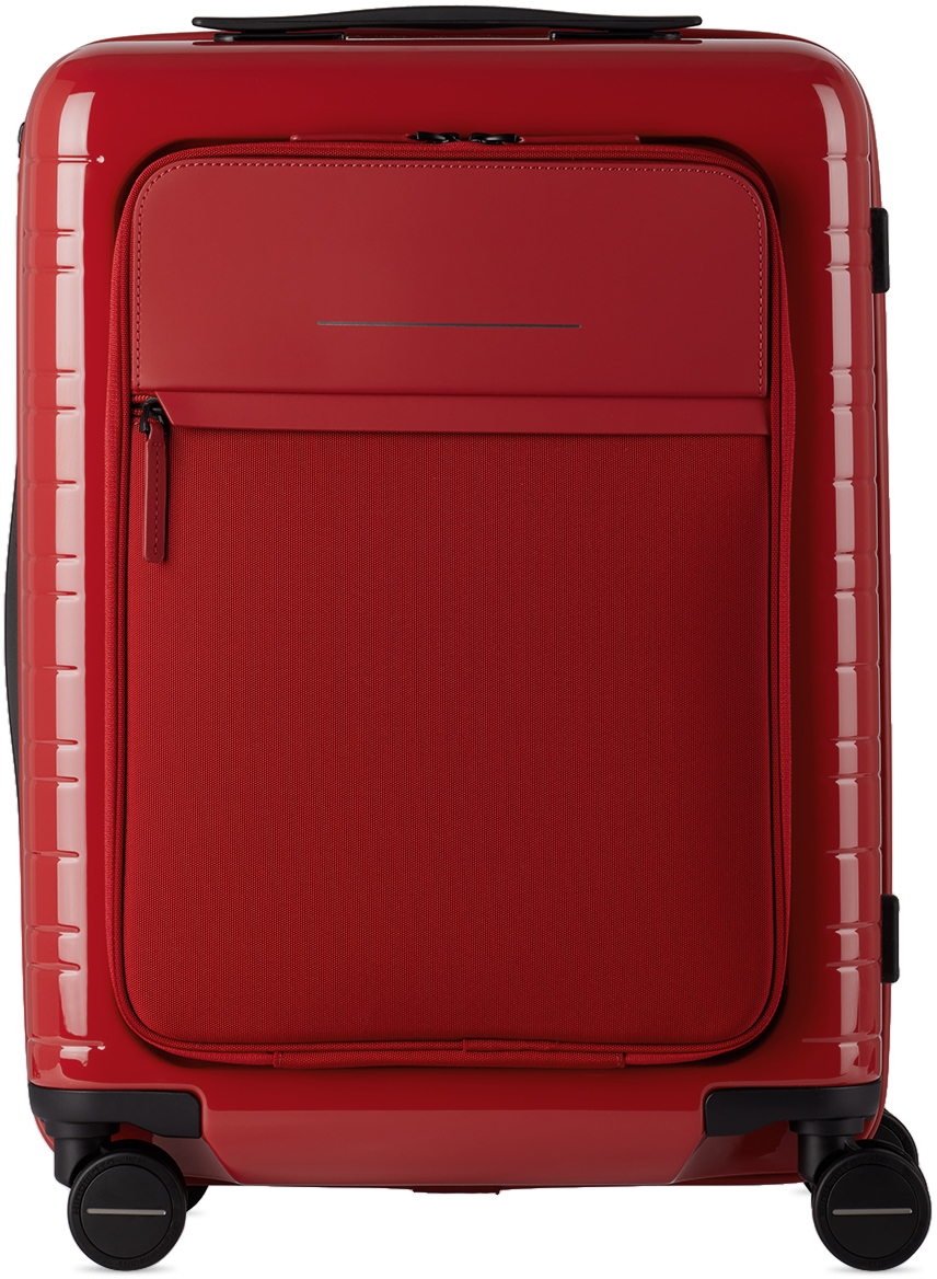 Red M5 Essential Cabin Suitcase, 37 L