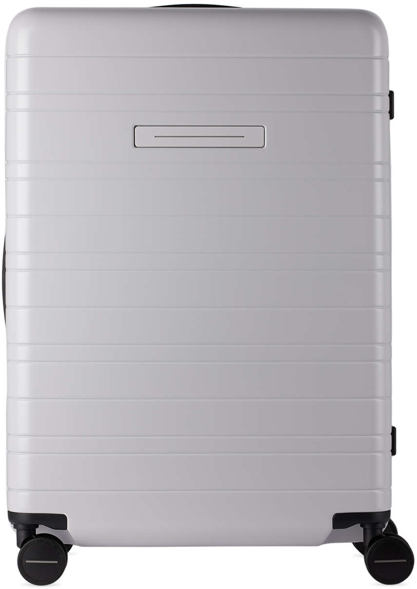 Gray H7 Essential Check-In Suitcase, 98 L