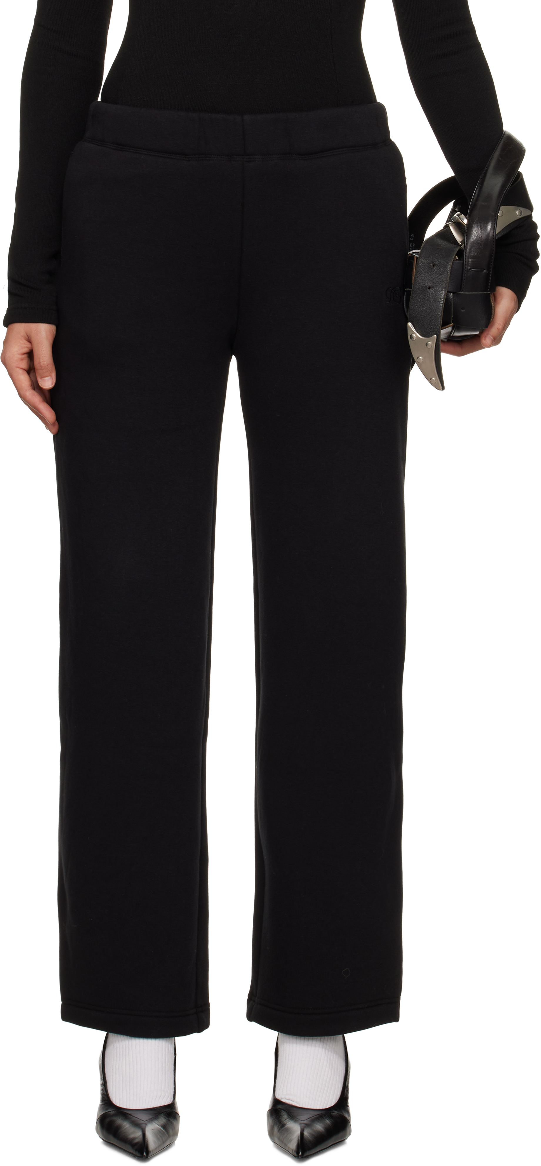 Black Ultra Soft Casual Lounge Pants