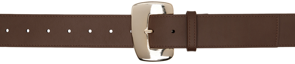 SSENSE Exclusive Brown Slant Belt