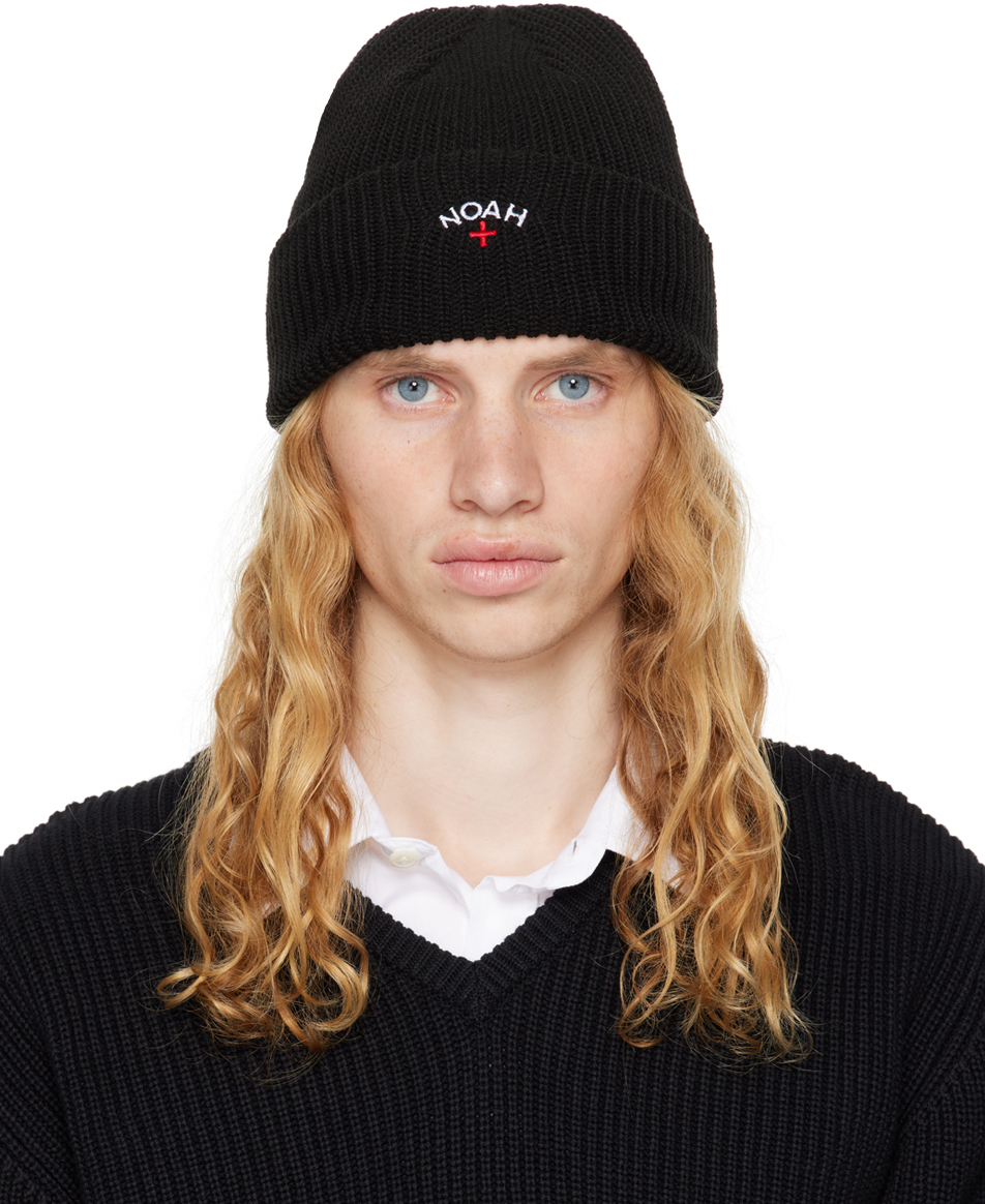 Black Core Logo Beanie