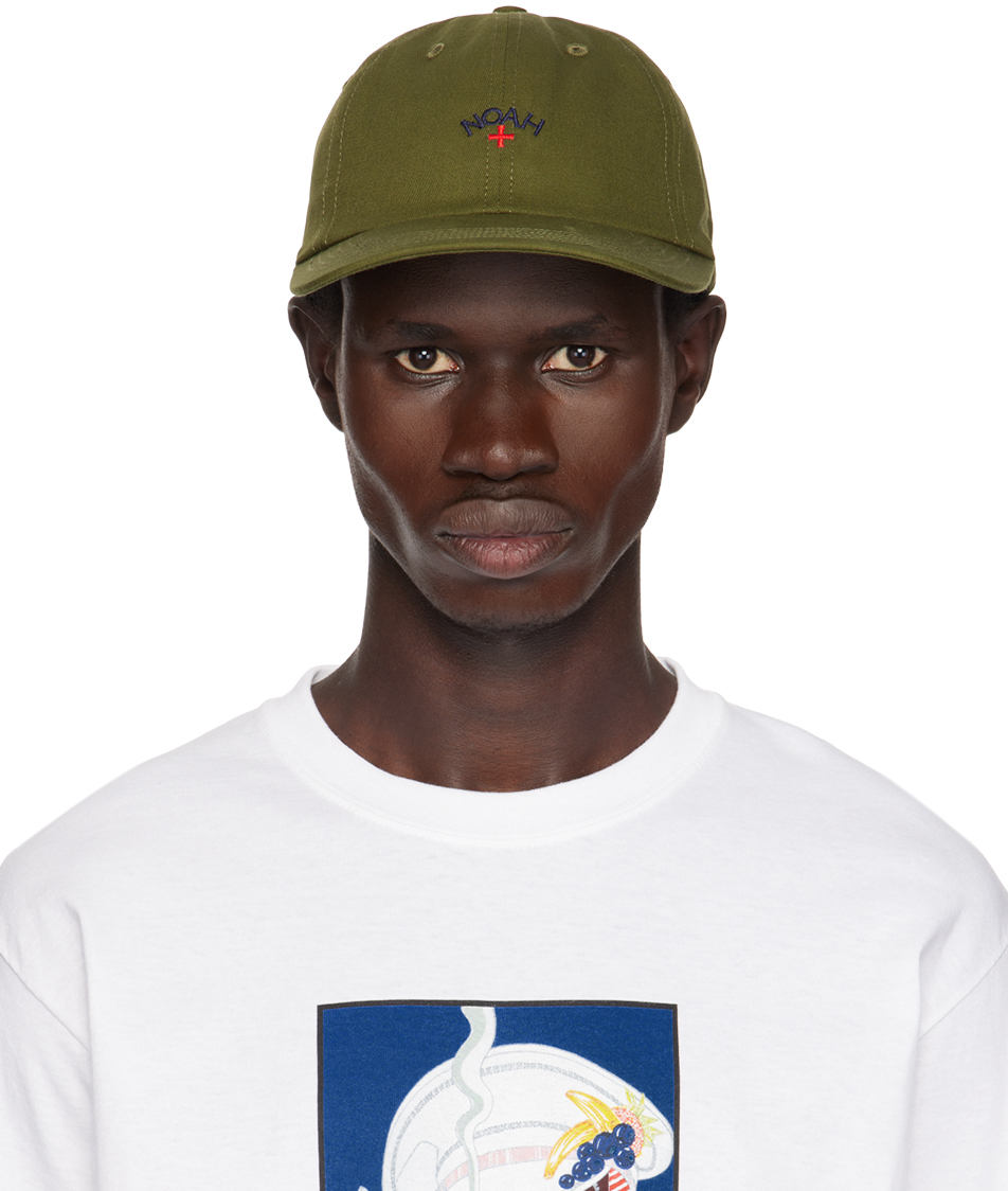 Khaki Classic Core Logo 6-Panel Cap