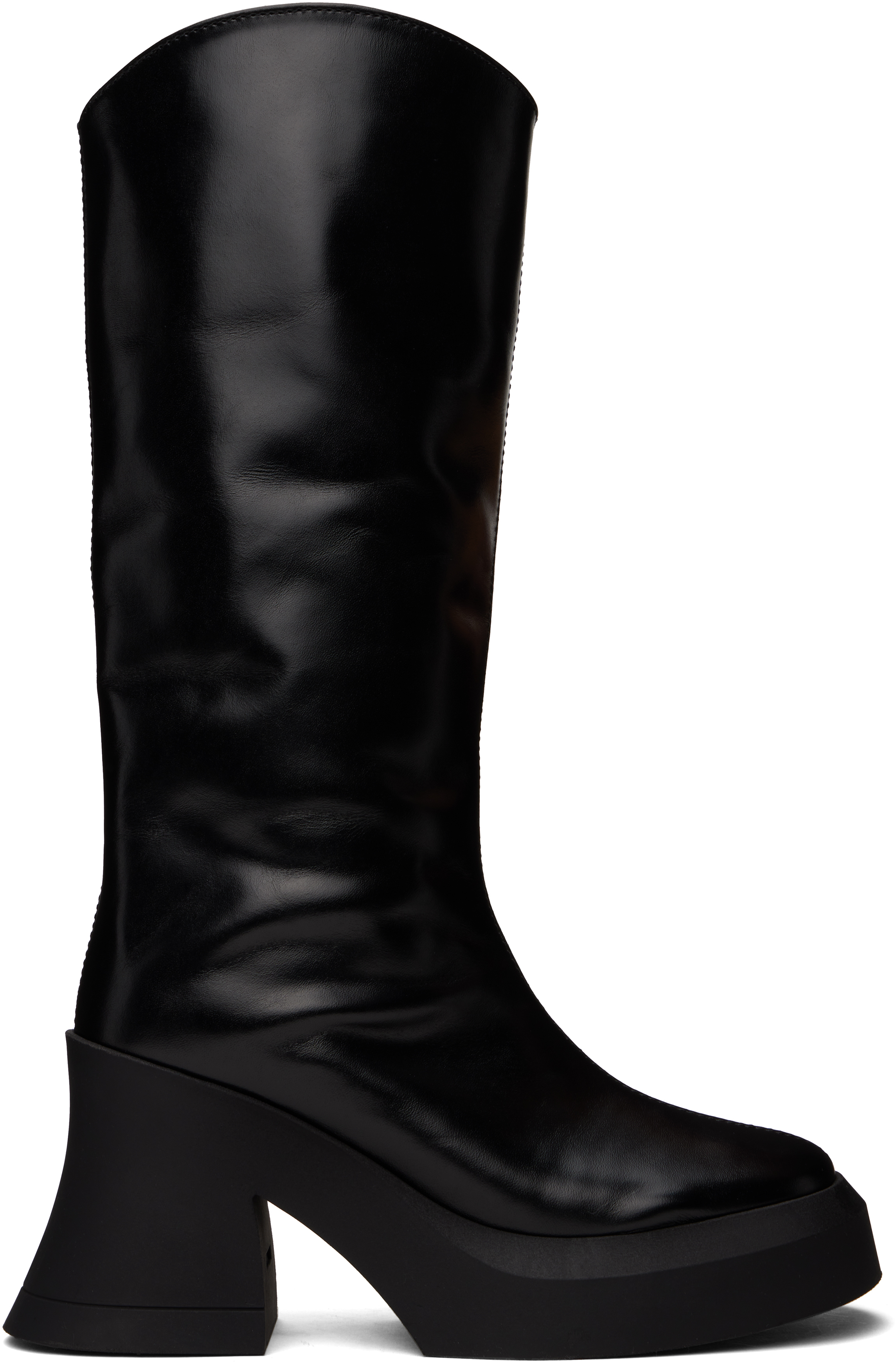 Black Meike Tall Boots