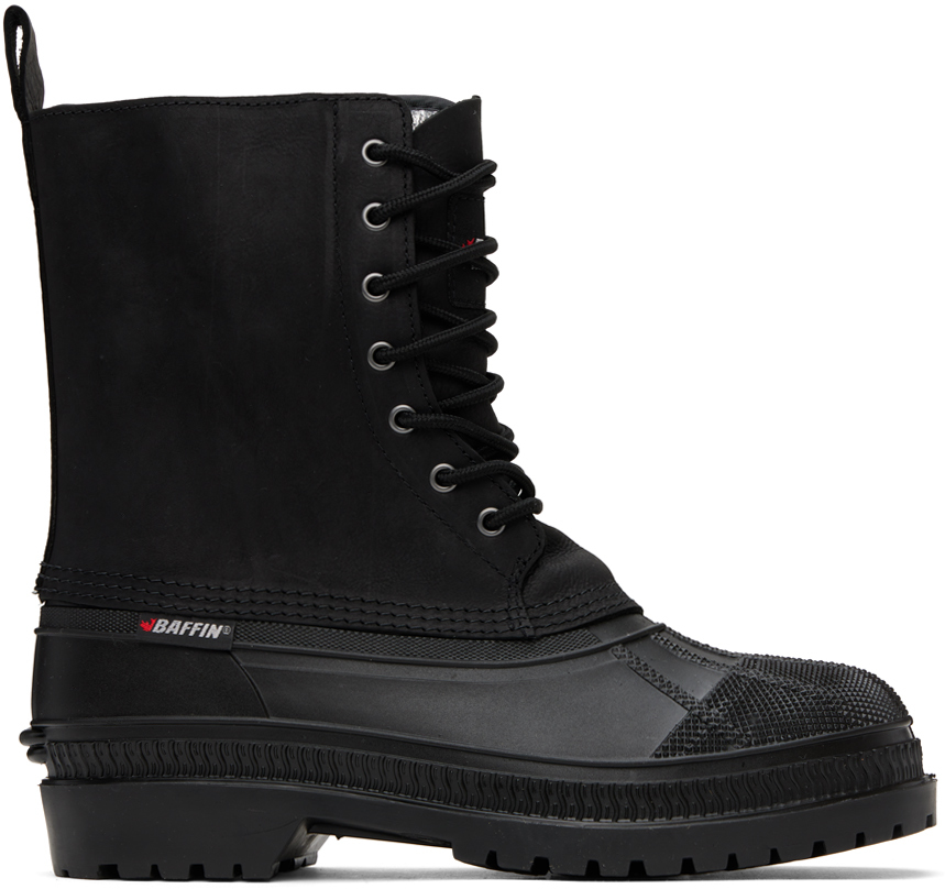 Shop Baffin Black Yukon Boots In Bbi Black