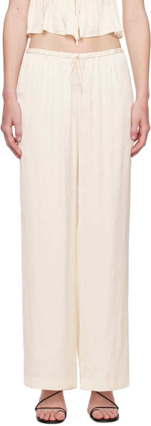 Beige Delphi Trousers