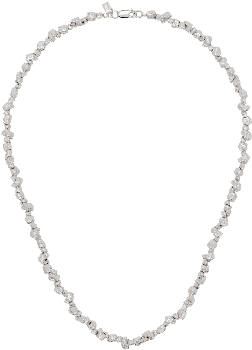 SSENSE Exclusive Silver VC005 Signature Chain Necklace