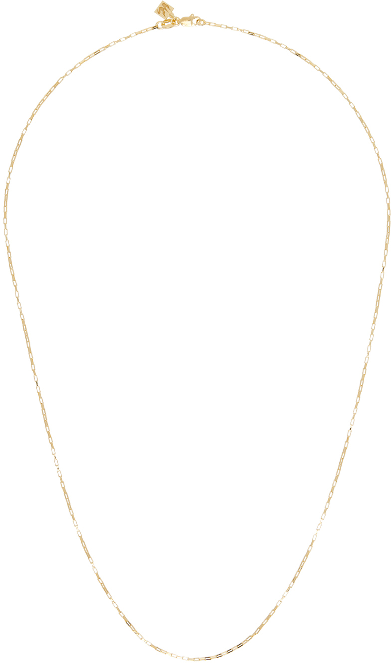 SSENSE Exclusive Gold VC008 Necklace by Veneda Carter on Sale