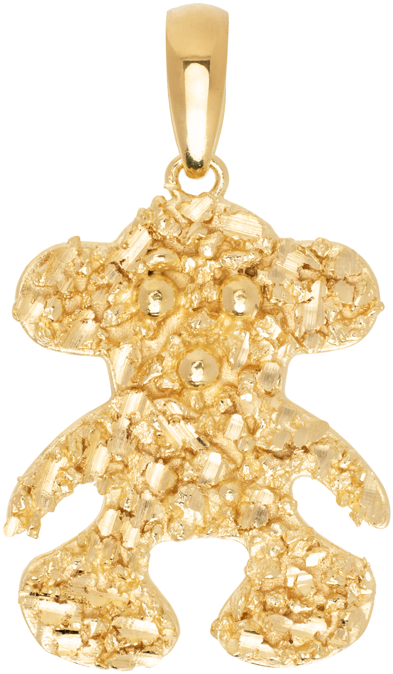 Gold VC046 Signature Mini Bear Pendant