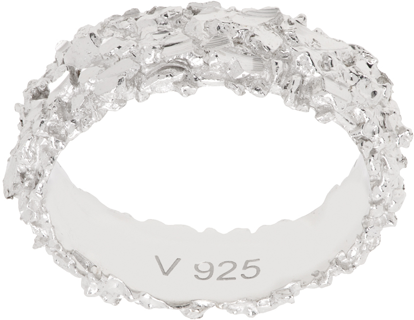 Shop Veneda Carter Ssense Exclusive Silver Vc007 Ring