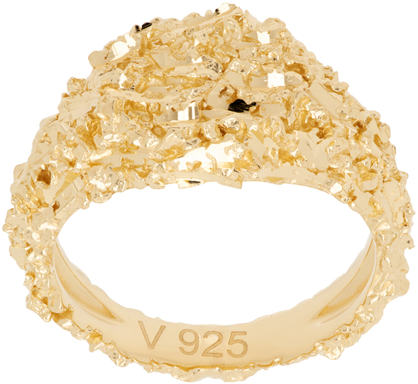 SSENSE Exclusive Gold VC001 Ring