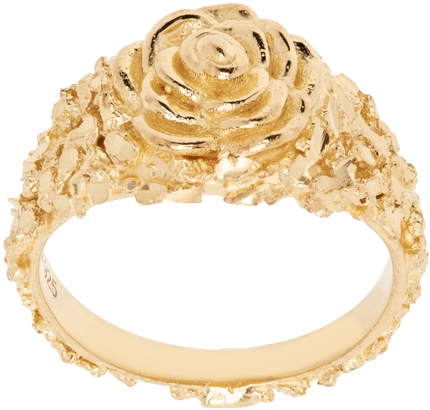 Gold VC057 Rose Ring