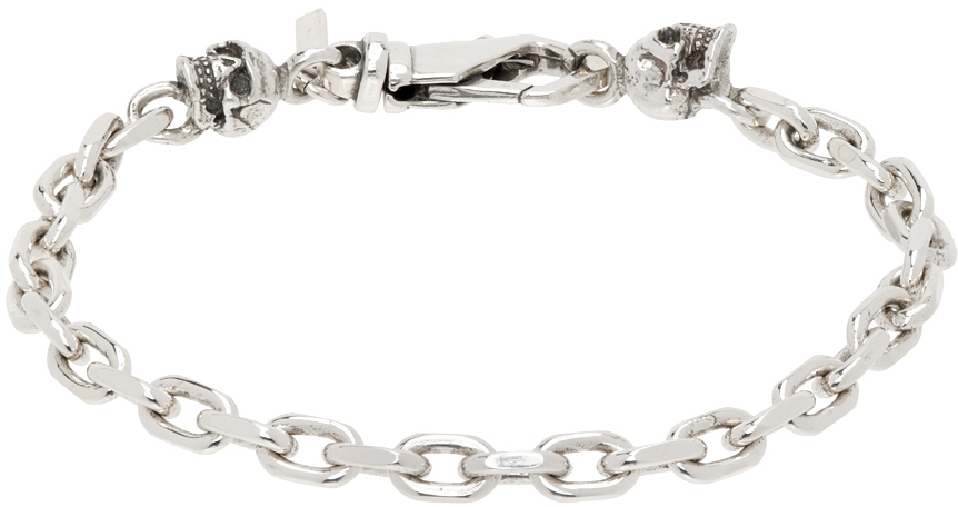 Silver Small Link Chain Bracelet