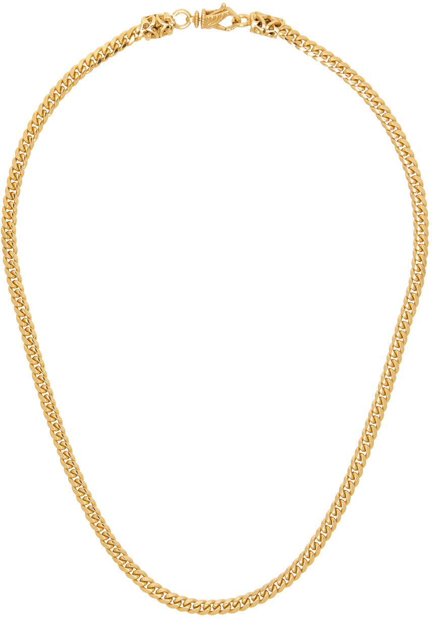 Gold Essential Cuban Chain Necklace