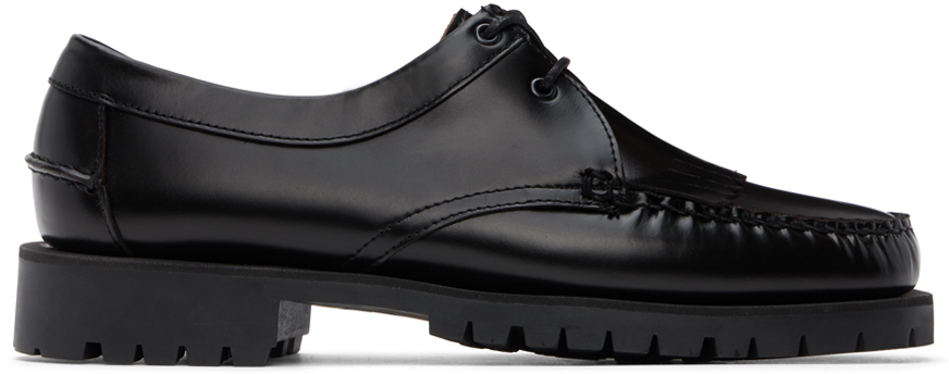 Black James Fringe Lug Derbys