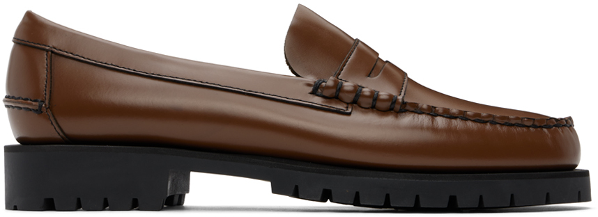 Brown Dan Lug Loafers